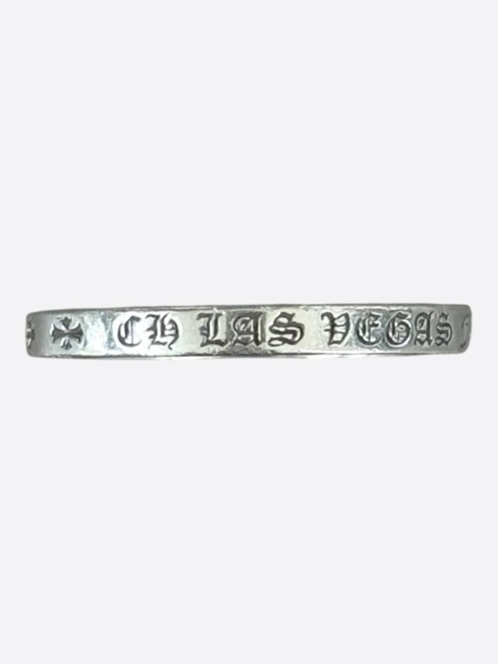 Chrome Hearts Silver Las Vegas Spacer Ring